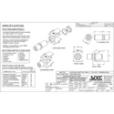 Photo of OCC AKF00 KMJ Snap-In F Coupler - Electric Ivory