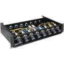 Photo of OCC RC2U88LPISP02R88A Broadcast SMPTE 8x8 Splice Enclosure with LEMO Plug and 6.35-9.65 Cable Gland