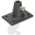 O.C. White 11427-B Permanent Screw Down Assembly for ProBoom Elite and Junior Mic Booms - Carbon Black