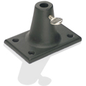 Photo of O.C. White 11427-B Permanent Screw Down Assembly for ProBoom Elite and Junior Mic Booms - Carbon Black