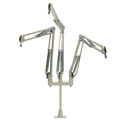 O.C. White 51900-3 ProBoom Deluxe Triple Mic Arm with Riser - 29in Reach - 12in Triple Mic Riser - Beige