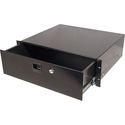 Photo of Odyssey ARDP04 4 Space Pro Rack Drawer Accessory With Lock