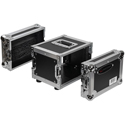 Odyssey FZHR04 Flight Zone 4U Half Rack Flight Case - Designed for 10.5 In Rack Mountable Gear