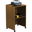 Photo of Combo Lectern Base/AV Cart Med Oak