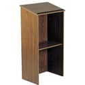 Photo of Oklahoma Sound 222 Series Full Floor Lectern - Medium Oak