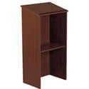 Oklahoma Sound 222 Series Full Floor Lectern - Mahogany