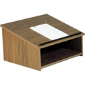Photo of Oklahoma Sound 22MO Table Top Lectern - Medium Oak