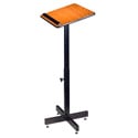 Oklahoma Sound 70 Series Height Adjustable Portable Lectern - Medium Oak