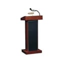 Photo of Oklahoma Sound 40 Watt Floor Lectern Mahogany