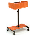 Photo of Oklahoma Sound LSS-CH Laptop Speaker Stand - Cherry