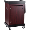 Photo of Oklahoma Sound Smart Cart Lectern SCL The Multi-Presentation Stand - Mahogany