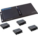 Photo of Ocean Matrix OMX-HDMI-HDB1X4 1x4 HDMI Extender Splitter Set - 1080p60 up to 120m Over CAT5/5e/6