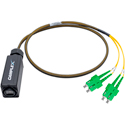 Photo of Camplex opticalCON QUAD APC to Four (4) SC/APC Breakout Adapter - Single Mode