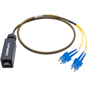Photo of Camplex opticalCON QUAD to Four (4) SC Breakout Adapter - Single Mode