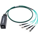 Camplex opticalCON QUAD to Four (4) ST Breakout Adapter - Multimode