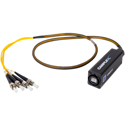 Photo of Camplex OPADAP-8 opticalCON QUAD to Four (4) ST Breakout Adapter - Single Mode