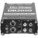 Photo of On Stage Stands DB2050 Active Stereo Multi-Media DI Box