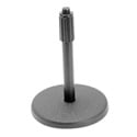 On Stage Stands DS7200B Adjustable Hgt 9-13in Desk Stand Black Base/Tube