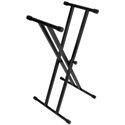 On Stage KS7191 Classic Double-X Keyboard Stand