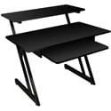 On Stage Stands WS7500B Wood Workstation - Black