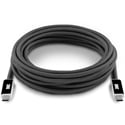 OWC OWCCBLUS4A03M USB-C 240W USB4 Active Optical Cable - Up to 40 Gb/s Data Rate - 10 Foot Black