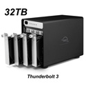 Photo of OWC OWCTB3IVT32.0S 32.0TB ThunderBay 4 Four-Drive HDD with Dual Thunderbolt 3 Ports RAID-Ready JBOD Solution