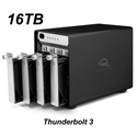 OWC OWCTB3SRT16.0S 16.0TB ThunderBay 4 Four-Drive HDD with Dual Thunderbolt 3 Ports RAID-5 Preconfigured Solution