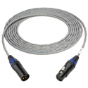 Sescom DMX Lighting Control Cable Plenum 3-Pin XLR Male to 3-Pin XLR Female - 6 Foot