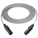 Sescom DMX Lighting Control Cable Plenum 3-Pin XLR Male to 5-Pin XLR Female - 6 Foot