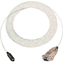 Photo of Laird P/VISCA-9F-15 Plenum 9-Pin D-Sub Female to 8-Pin Mini DIN Male Visca Camera Control Cable - 15 Foot