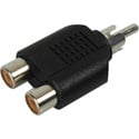 Photo of Connectronics P-2PF RCA Male to 2 RCA Female Y Adapter