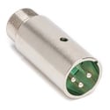 Photo of Switchcraft P3M Male XLR Gooseneck Connector