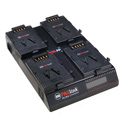 PAG PAGlink PL16plus 4-Position Charger for V-Mount Batteries