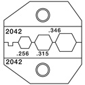 Photo of Paladin PA2042 VDV Crimper Die Set for F-TYPE Connectors CATV RG59/6