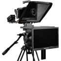 Photo of Prompter People PAL PRO Teleprompter with 12in Highbright Monitor and 15.6in SDI Talent Monitor with 15mm Block