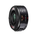Panasonic HPS14042K Lumix G X Vario F3.5 - 5.6 42mm Power Zoom Lens with Optical Image Stabilizer - Black