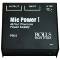 Photo of Rolls PB23 XLR Single Channel Phantom Power Adapter / Power Supply