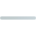 Photo of Hammond PBPA19001LG2 1RU Flat Aluminum Rack Panel - Light Gray