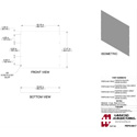 Photo of Hammond PBPS19017LG2 10U Flat Steel Panel - Light Gray