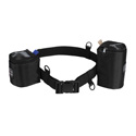 Portabrace BP-LB47 Lens Belt Nylon belt with 4-inch & 7-inch Lens Cups - Black