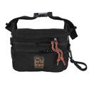 Photo of Portabrace HIP-2AUD Hip Pack for Carrying and Protecting Audio Recorders - Black - Medium