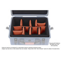Portabrace PB-2600DKO Interior Padded Divider Kit for the PB-2600 Hard Case - Black