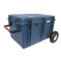 Photo of Portabrace PB-2850FORX Hard Case with Off-Road Wheels and Foam Interior - Blue