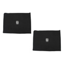 Portabrace PB-BCAML2 Large Padded Accessory Pouches - Set of 2 - Black
