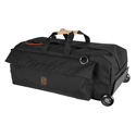 Photo of Portabrace RIG-6SRKOR Run Bag-Style Carrying Case with Off-Road Wheels and Accessories - Black - Medium