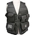 Portabrace VV-LBL Video Vest with 23 Pockets - Large - Black