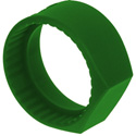 Photo of Neutrik PCR-5 Colored Ring with Flat Label Surface for C Series 1/4-Inch Connectors - Each - Green