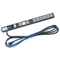 Photo of Middle Atlantic PD-815SC 15A PD Slim High Density Vertical Power Strip with Basic Surge Protection - 8 Outlet