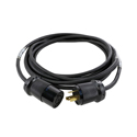 Lex PE700J-100-L620 NEMA L6-20 Extension SJOOW Cable - 15A 250 VAC- 100 Foot