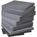 Pelican 0371 8-Piece Replacement Foam Set for 0370 Protector Series Cube Case